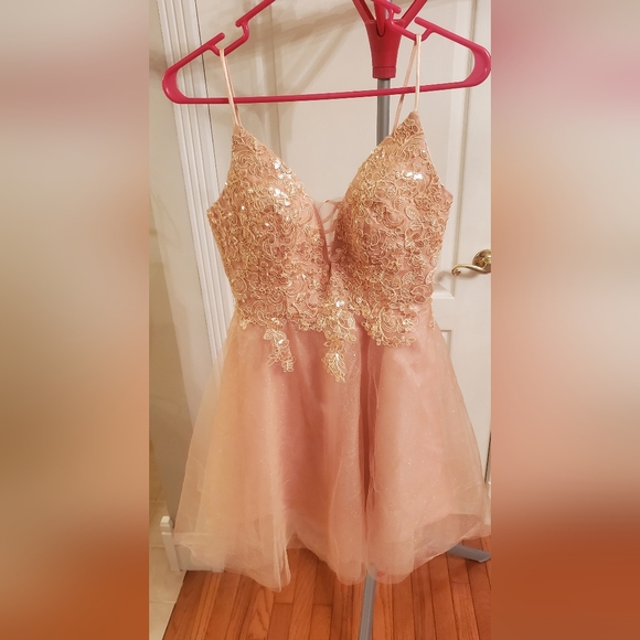 Homecoming prom pink dress - Picture 8 of 12